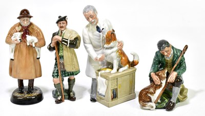Lot 1388 - ROYAL DOULTON; four figures comprising 'The...