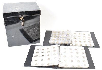 Lot 711 - A large collection of coinage including seven...