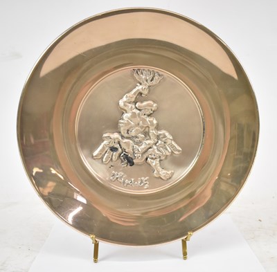 Lot 575 - JACQUES LIPCHITZ; a limited edition sterling...