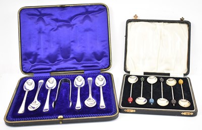 Lot 569 - JOHN ROGERS & CO; an Edwardian VII cased set...