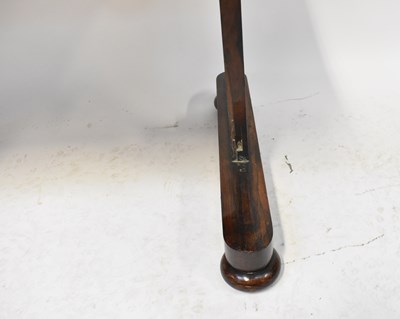 Lot 38 - A Victorian rosewood side table/desk with...