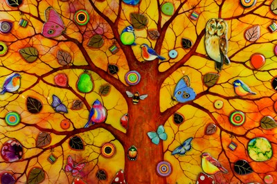 Lot 26 - KERRY DARLINGTON; acrylic on board, 'Dawn,...