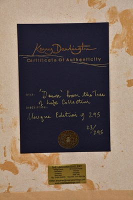 Lot 26 - KERRY DARLINGTON; acrylic on board, 'Dawn,...