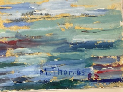 Lot 333 - MARTINA THOMAS (1924-1995); oil on canvas...