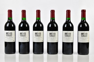 Lot 4135 - RED WINE; twelve bottles Chateau Marson...