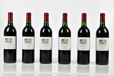 Lot 4135 - RED WINE; twelve bottles Chateau Marson...