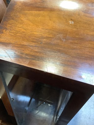 Lot 40 - An early 20th century mahogany single-door...