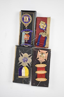 Lot 335 - ROYAL ANTEDILUVIAN ORDER OF BUFFALOES; a 9ct...