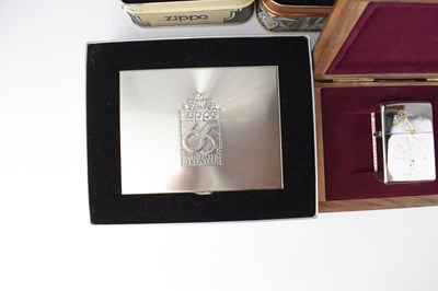 Lot 185 - ZIPPO; seven collectors' edition lighters,...