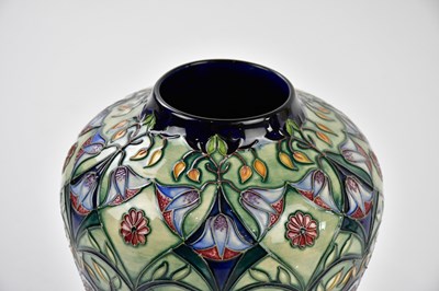 Lot 77 - RACHEL BISHOP FOR MOORCROFT; a vase of...
