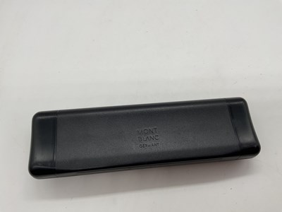 Lot 47 - MONTBLANC; a Turbo ball point pen and case