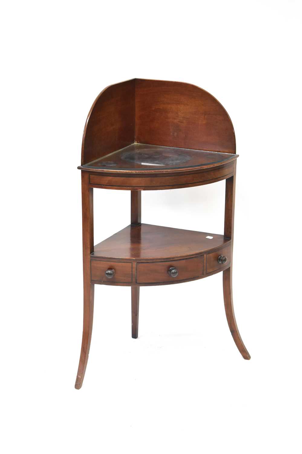 Lot 49 - A late 19th /early 20th century mahogany...
