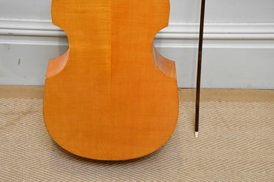 Lot 1047 - MICHAEL PLANT; a contemporary viol labelled 'A...