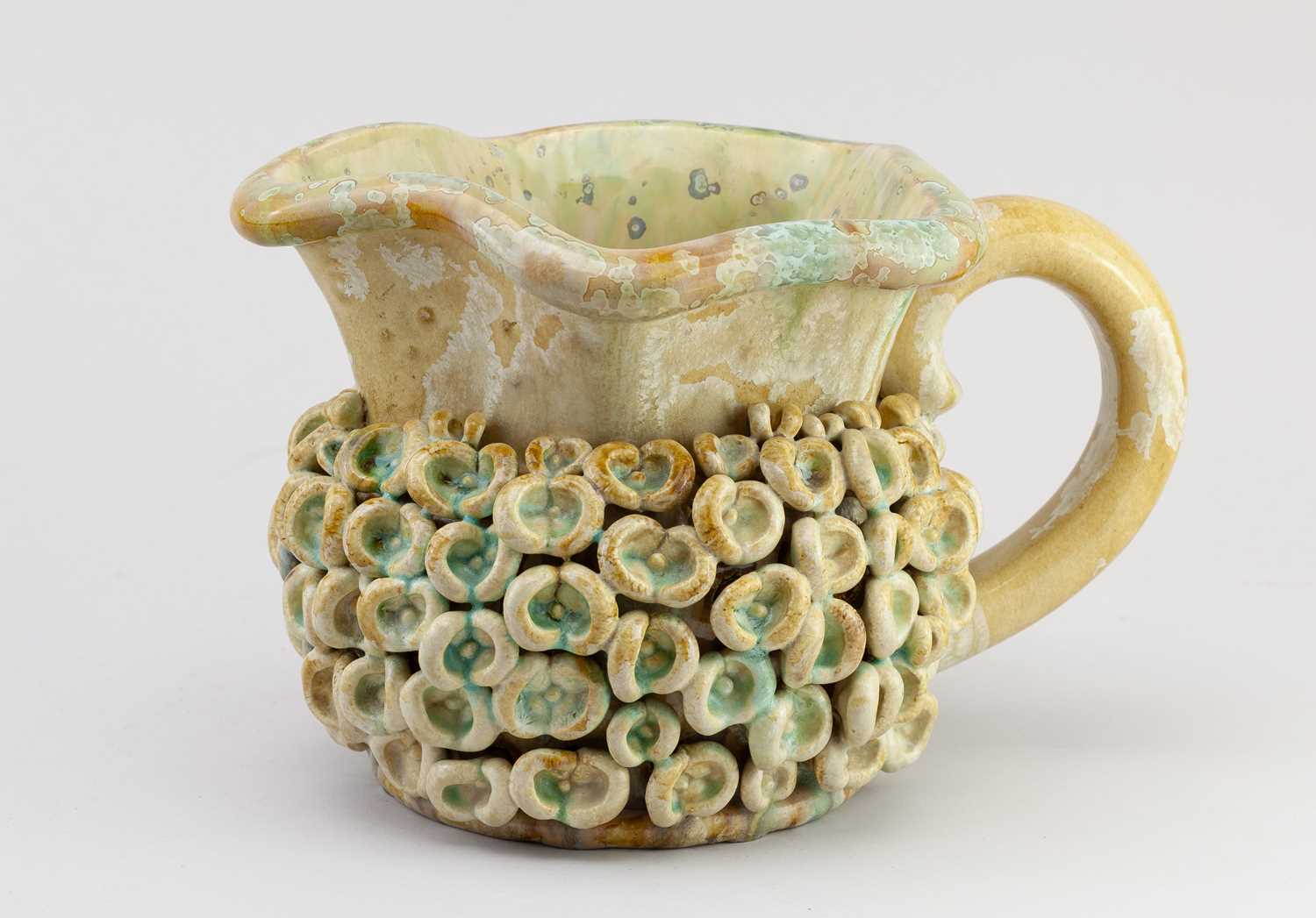 Lot 370 - KATE MALONE (born 1959); a stoneware jug with...