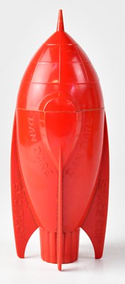 Lot 552 - A Dan Dare Space Cup in the form of a rocket...