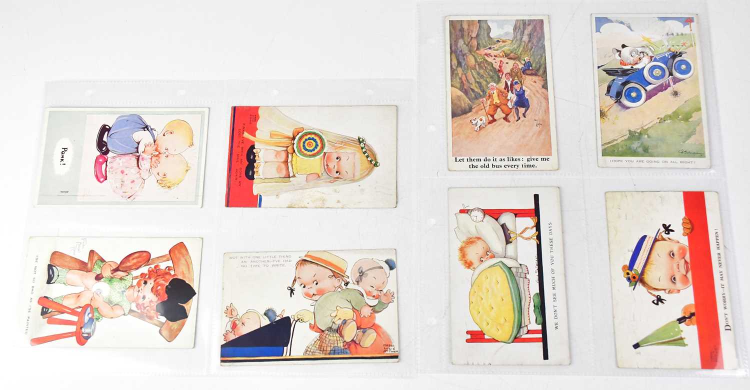 Lot 549 - A large quantity of postcards dating from the...