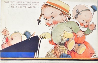 Lot 549 - A large quantity of postcards dating from the...