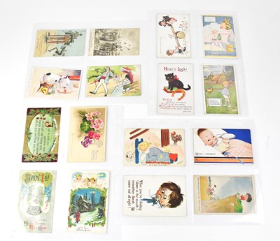 Lot 549 - A large quantity of postcards dating from the...