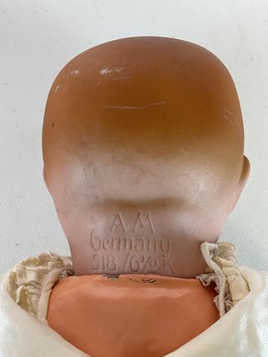 Lot 357 - ARMAND MARSEILLE; bisque head baby dolls,...
