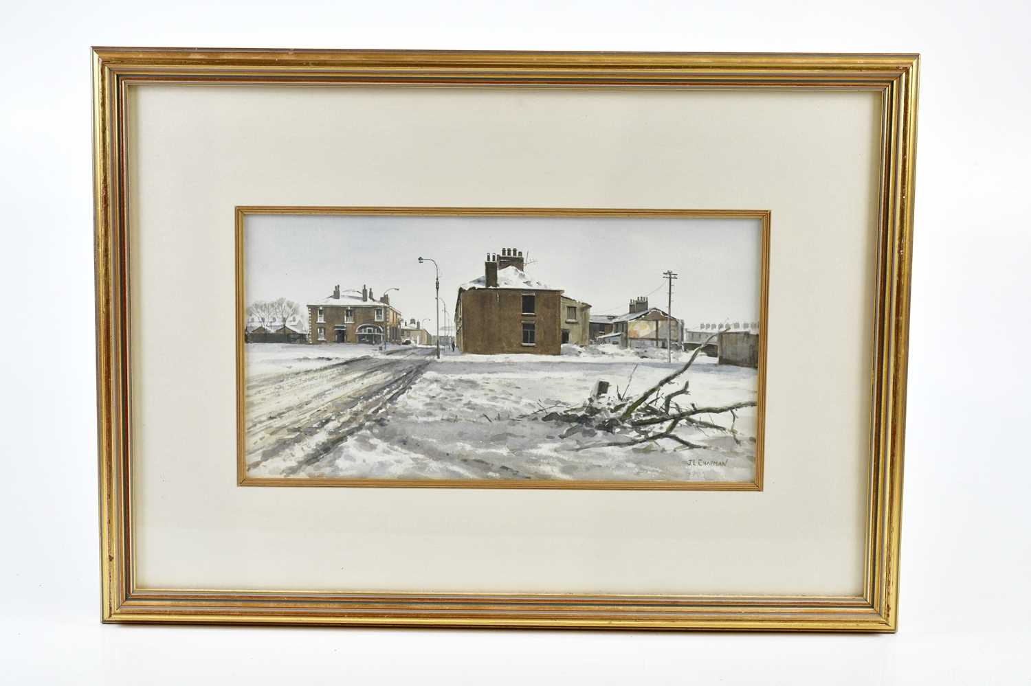 Lot 17 - J L CHAPMAN (20TH CENTURY); watercolour, 'Moss...