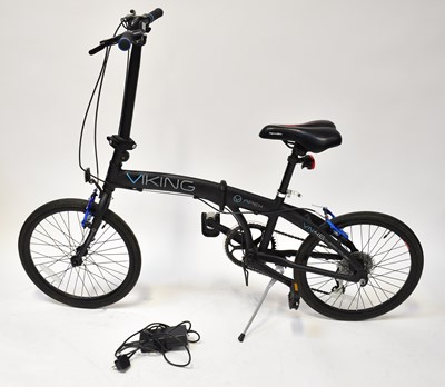Lot 507 - A Viking Apex VN46 folding bicycle in black...