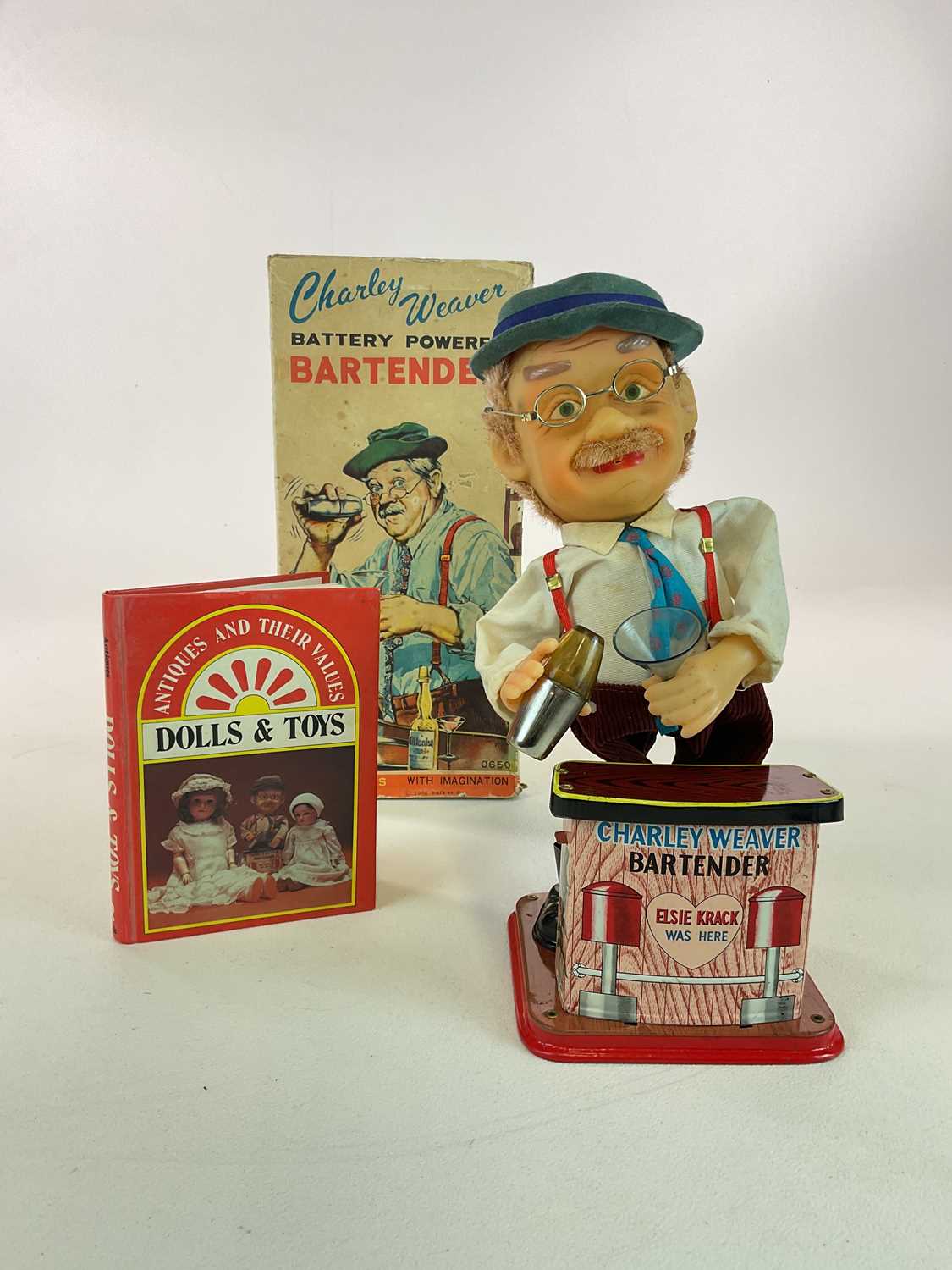 Lot 368 - A battery operated Charley Weaver Bartender...