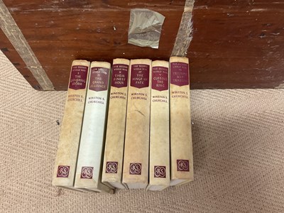 Lot 23 - A wooden trunk of collectors' items, to...