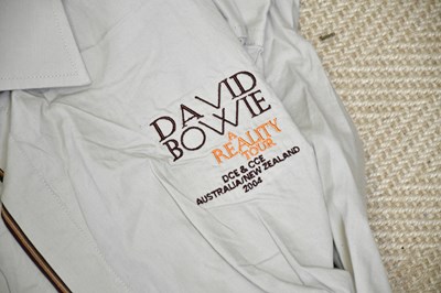 Lot 632 - DAVID BOWIE; a tour crew 'A Reality Tour...