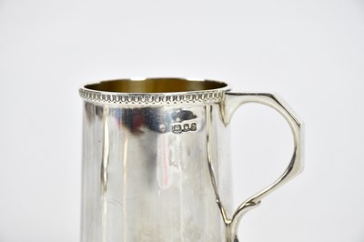 Lot 2220 - A George V hallmarked silver christening mug,...