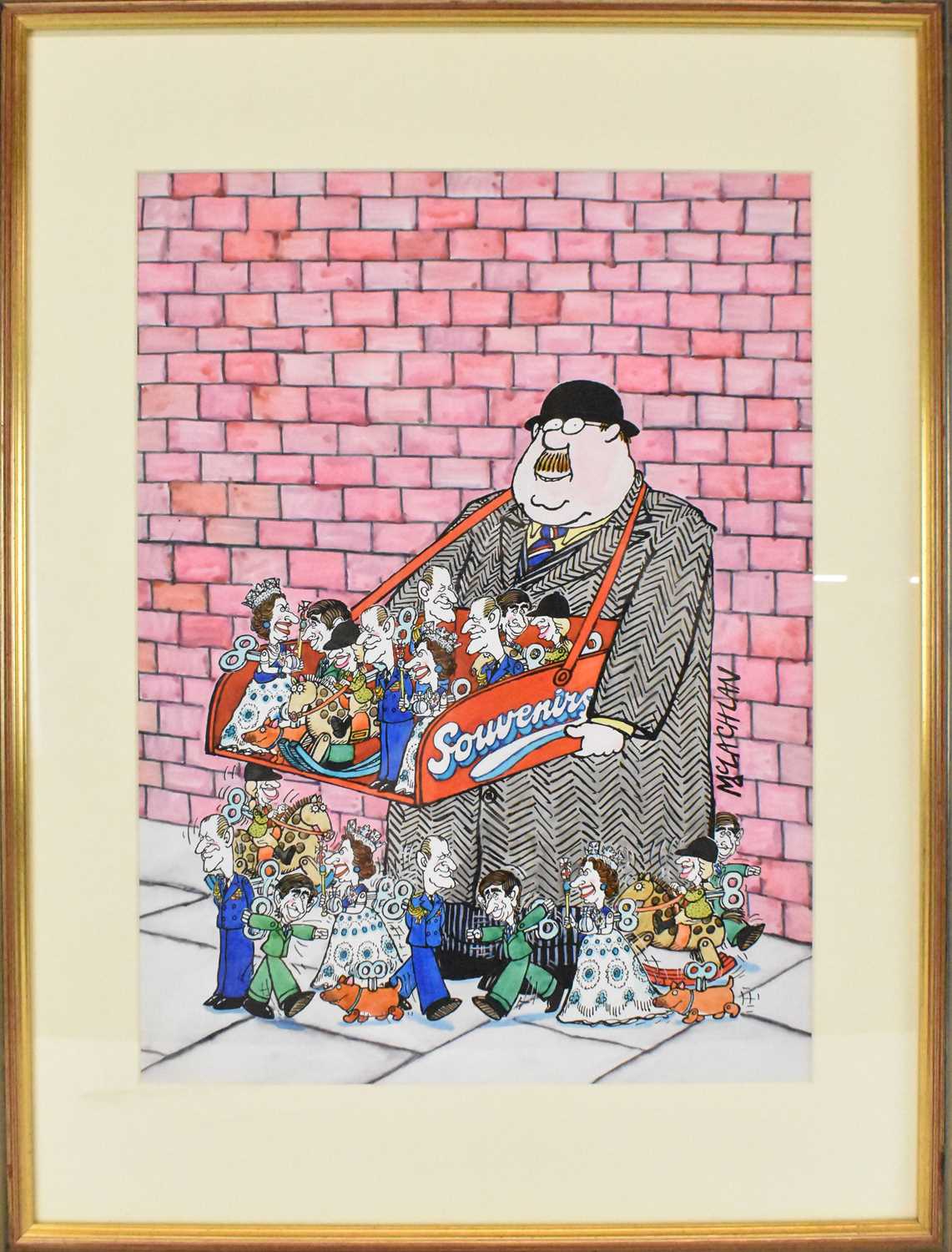 Lot 237 - EDWARD MCLACHLAN (born 1940); pen and ink...