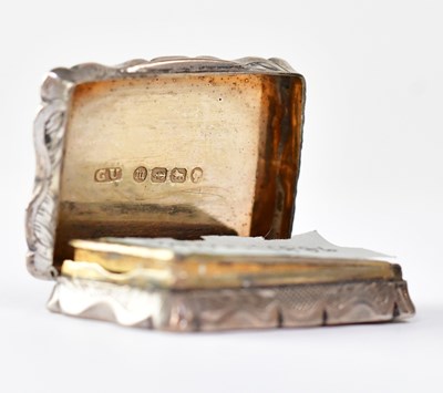 Lot 736 - GEORGE UNITE; a Victorian hallmarked silver...