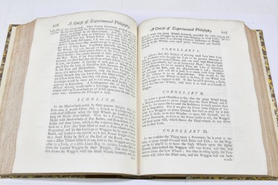 Lot 8 - DESAGULIERS (J.T), A COURSE OF EXPERIMENTAL...