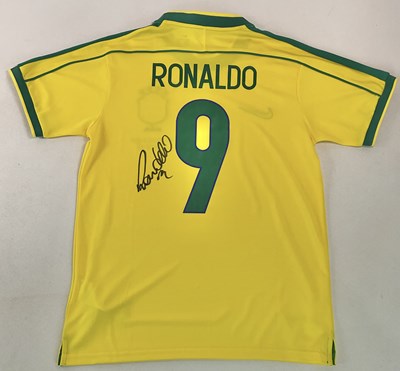 Lot 1960 - RONALDO (Brazilian footballer); a replica...