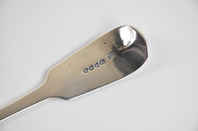 Lot 151 - CHARLES LIAS; a Victorian hallmarked silver...